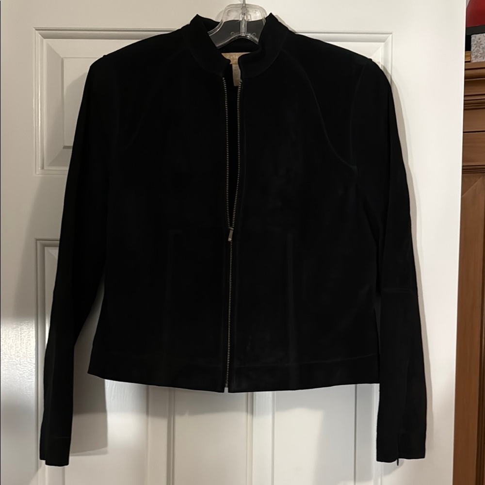 Kate Hill Black Suede Blazer vxghv